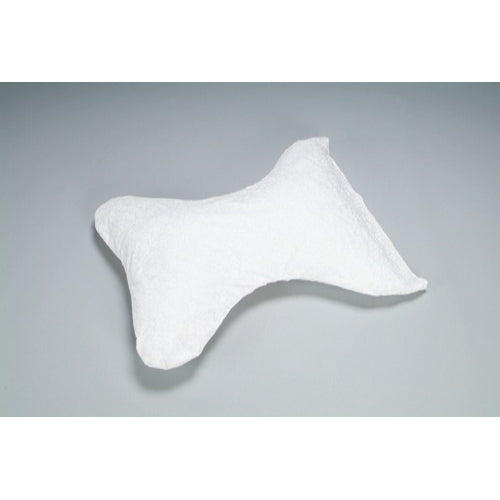 Hermell cervical pillow for neck and shoulder pain relief, butterfly design with removable and washable white cover, Moovkart