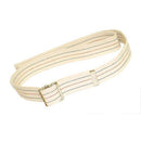 AmericanMedMart Gait Belt with Metal Buckle, 2 x 53 Inches, Striped