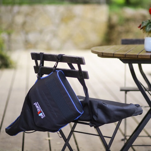 Sit n Stand Lift Assist Compact for Travel, Lightweight Rising Seat with Carry Bag and Battery Charger