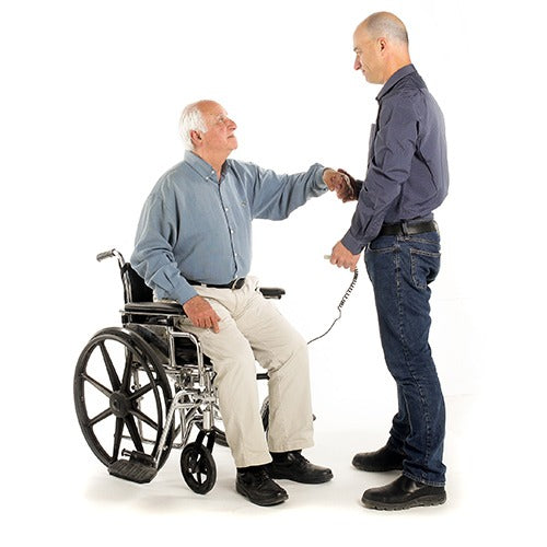 Sit n Stand Lift Assist Cushion for Wheelchairs, Portable Seat Riser for Mobility Support