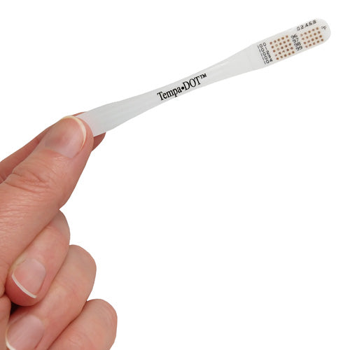 Tempa-Dot Disposable Thermometer, Non-Sterile, Box of 100