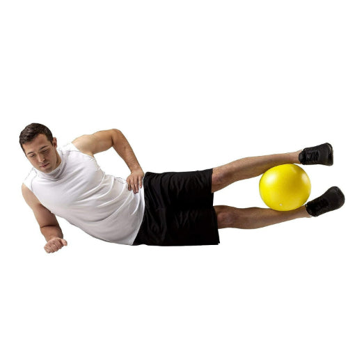 Thera-Band Mini Ball, Yellow, 9 Inches Diameter
