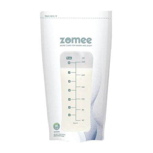 Zomee Breast Milk Storage Bags, Pack of 120, 2 pack