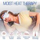 Good 2 Go Moist Heat Pad for natural pain relief. Portable, non-allergenic, and perfect for eye and muscle therapy, Moovkart