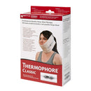 Thermophore Classic Petite Moist Heating Pad 4 x 17 Inches, Flannel Cover, Hold-to-Activate Switch