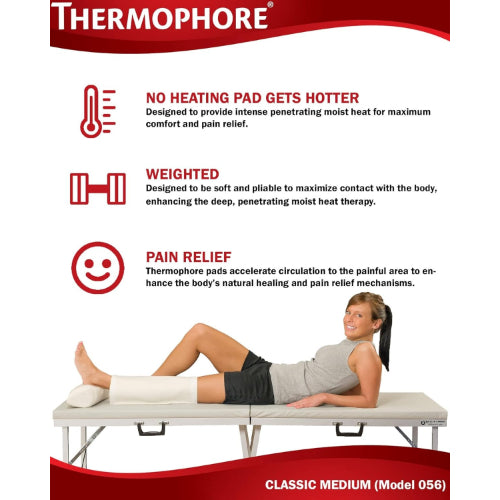 Battle Creek Thermophore Classic Medium, 14 x 14 Inches, Moist Heating Pad