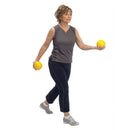 Thera-Band Soft Weights for Strength Training, Hand Therapy Exercise Ball, Yellow 2.2 lb / 1.0 kg 25821