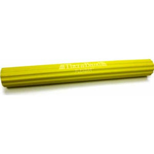 Thera-Band FlexBar Exercise Bar, Yellow 12 Inch, 6 lb Resistance for Grip and Elbow Therapy