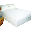 Homestyle king zippered cover with waterproof vinyl protects against spills and allergens, Moovkart