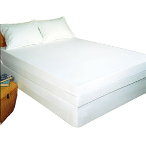 Bargoose Home Textiles Zippered Mattress Cover, King, Waterproof