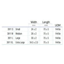 Graham-Field Large Finger Cots, Non-Sterile White Latex, Smooth Finish, Box of 144