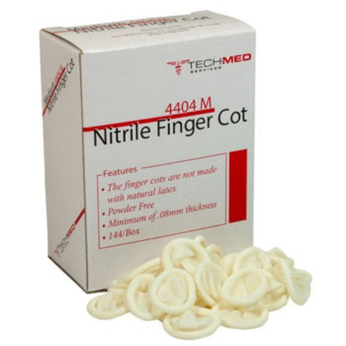 Nitrile Finger Cots, Medium