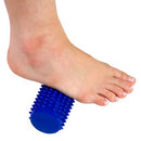 CanDo Muscle Massage Roll Compact Bumpy Surface For Tension Relief And Hand Dexterity Training Blue, Moovkart
