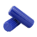 CanDo Handheld Massage Roll Blue Textured Surface For Muscle Relief And Dexterity Exercises Compact Design, Moovkart
