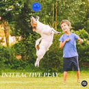 CanDo Massage Ball for Muscle Pain Relief and Trigger Point Therapy, Blue 10 cm