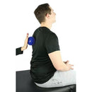 CanDo Massage Ball for Muscle Pain Relief and Trigger Point Therapy, Blue 10 cm