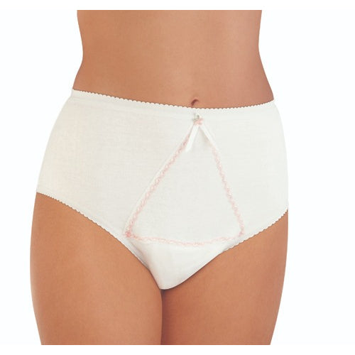 Stylish Dignity Lady Plus Panties Large with stretch hook pouch for secure liner placement, Moovkart