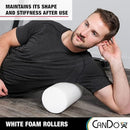 CanDo Foam Balance/Exercise Roller, Round Shape for Stability and Rehabilitation