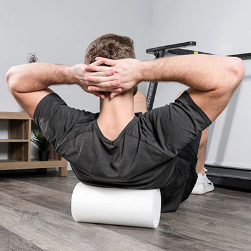 CanDo Foam Balance/Exercise Roller, Round Shape for Stability and Rehabilitation