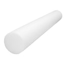 CanDo Foam Roller White Round Design For Balance Training And Rehabilitation Exercises Support Tool, Moovkart