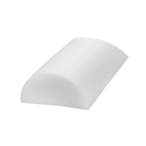 CanDo Foam Balance Exercise Roller Half-Round, White