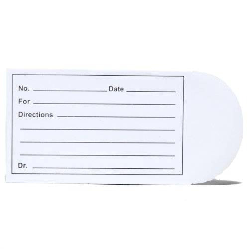 Graham-Field Printed Pill Envelopes, Box of 1000