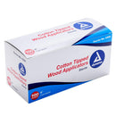 Dynarex Sterile Cotton Tipped Applicators, 6 Inch, Soft White Cotton, Box of 100