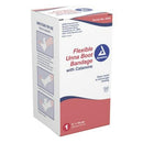 Dynarex Paste Bandage with Soothing Calamine for Sprains and Swelling Support, 4 Inches x 10 Yards