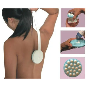 Jobar International Lotion Applicator for Back with Floating Massage Balls to Spread Lotion Evenly, 17 Inches Hover
