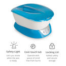 Paraffin ParaSpa Plus Wax Bath, 4 lbs Capacity, Paraffin Heat Therapy for Hands & Feet