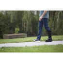 Orthopedic high-top air walker boot with wide rocker bottom for post-surgery rehabilitation, Moovkart