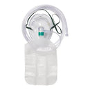 Westmed Adult Oxygen Mask - High Concentration, Non-Rebreathing, Medical-Grade, Adjustable Fit, with Oxygen Reservoir Bag, Moovkart.