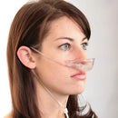 Westmed Biflo Nasal Mask with 7 Foot Tubing for Oxygen Therapy and Cannula Alternative, Adult