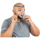 DreamEasy 2 Full Face CPAP Mask Kit – Silicone comfort cushion and 360° elbow for movement,Moovkart