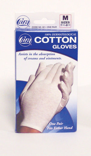 Cotton Gloves - White X-Large (Pair) Fits 9-1/2 - 10-1/2