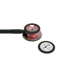 3M Littmann Classic III Stethoscope, Dual-Sided Design, Rainbow-Finish Chestpiece, Black