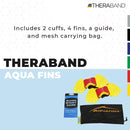 Thera-Band Aquafins Aquatic Exercise Kit, Mesh Bag