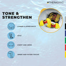 Thera-Band Aquafins Aquatic Exercise Kit, Mesh Bag