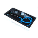 Daylor Single Head Stethoscope with Lightweight Chestpiece and Chrome Binaural for Nurses, 22-inch, Blue