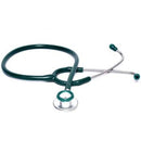 Daylor green stethoscope featuring chrome-plated brass binaural for durable, accurate sound, Moovkart