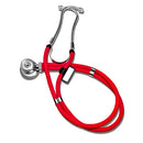 Graham-Field Sprague Rappaport Stethoscope with 22-Inch Tubing, Red for accurate auscultation and patient assessment. Moovkart