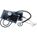 Blood Pressure and Sprague Rappaport Stethoscope with Nylon Cuff and Carry Case, Black