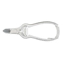 Generic Stainless Steel Barrel Spring Nail Clipper, 4-5/8 inches, durable and rust-resistant with a smooth barrel spring mechanism, Moovkart