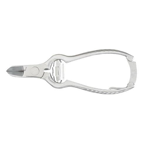 Generic Stainless Steel Barrel Spring Nail Clipper, 4-5/8 inches, durable and rust-resistant with a smooth barrel spring mechanism, Moovkart