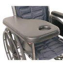 Therafin Wheelchair Half Tray Right Side Flip Away Padded with Adjustable Height Bracket