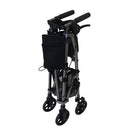 Stander EZ Heavy Duty Fold-N-Go Rollator, 4 Wheel, Regal Rose