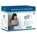 Portable Pacifica Elite Nebulizer by Drive Medical with quiet operation and stable base, Moovkart