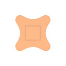 Dynarex Flexible Fabric Adhesive Bandages Wing, 3 x 3 Inches, Box of 50