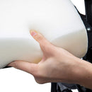 Alex Orthopedic Wheelchair Cushion 18 x 16 x 2 Inches Navy with Removable and Washable Cover