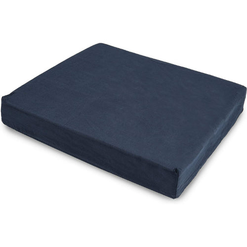 DMI Wheelchair Cushion, Navy, 18 X 16 X 2 Inches